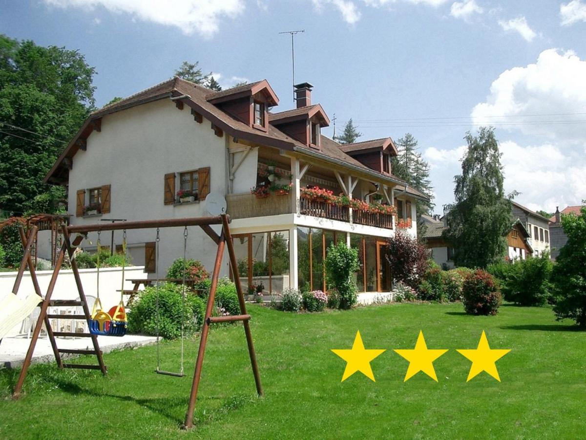 Gîte 829 Montagnes du Jura avec Spa et Sauna classé 3 étoiles Foncine-le-Haut Esterno foto